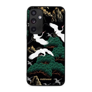 Lesklý kryt Mobiwear Glossy - Samsung Galaxy A35 5G - G042G - Jeřábi