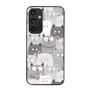 Lesklý kryt Mobiwear Glossy - Samsung Galaxy A55 5G - G045G - Kočičky