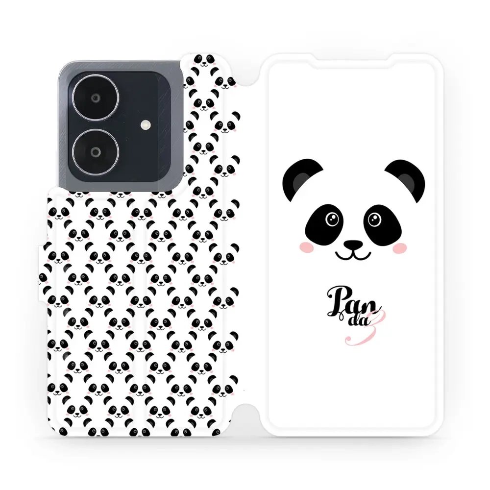 Flipové pouzdro Mobiwear - Realme Note 60 - M030P Panda Amálka