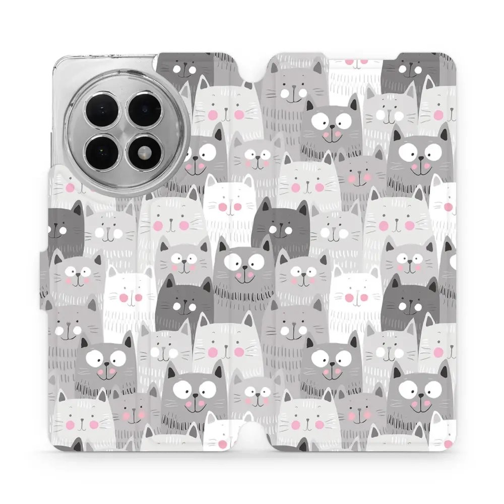 Flipové pouzdro Mobiwear - OnePlus 13R - M099P Kočičky