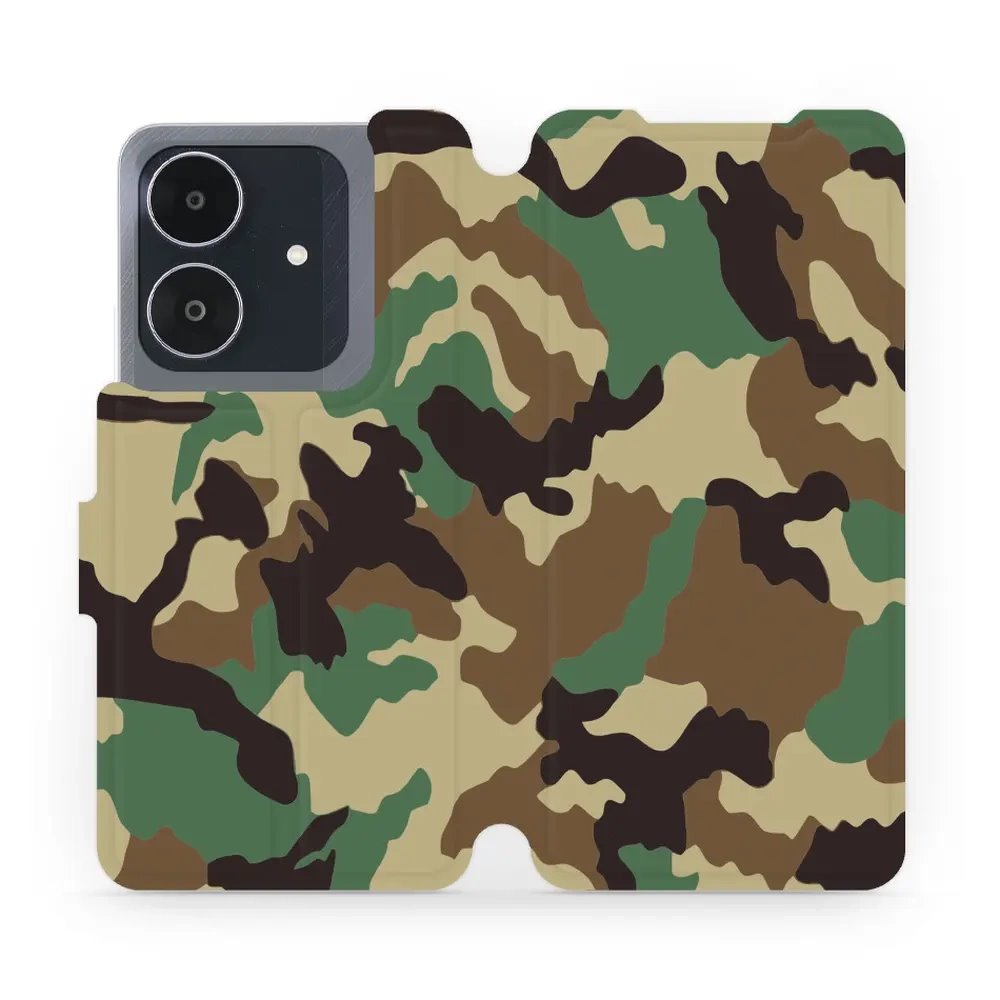Flipové pouzdro Mobiwear - Realme Note 60 - V111P Maskáče