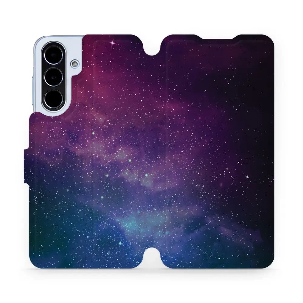 Flipové pouzdro Mobiwear - Samsung Galaxy A56 5G - V147P Mlhovina
