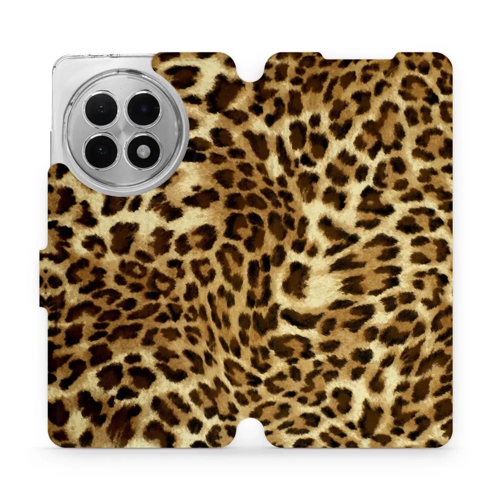 Flipové pouzdro Mobiwear - OnePlus 13R - VA33P Leopardí vzor