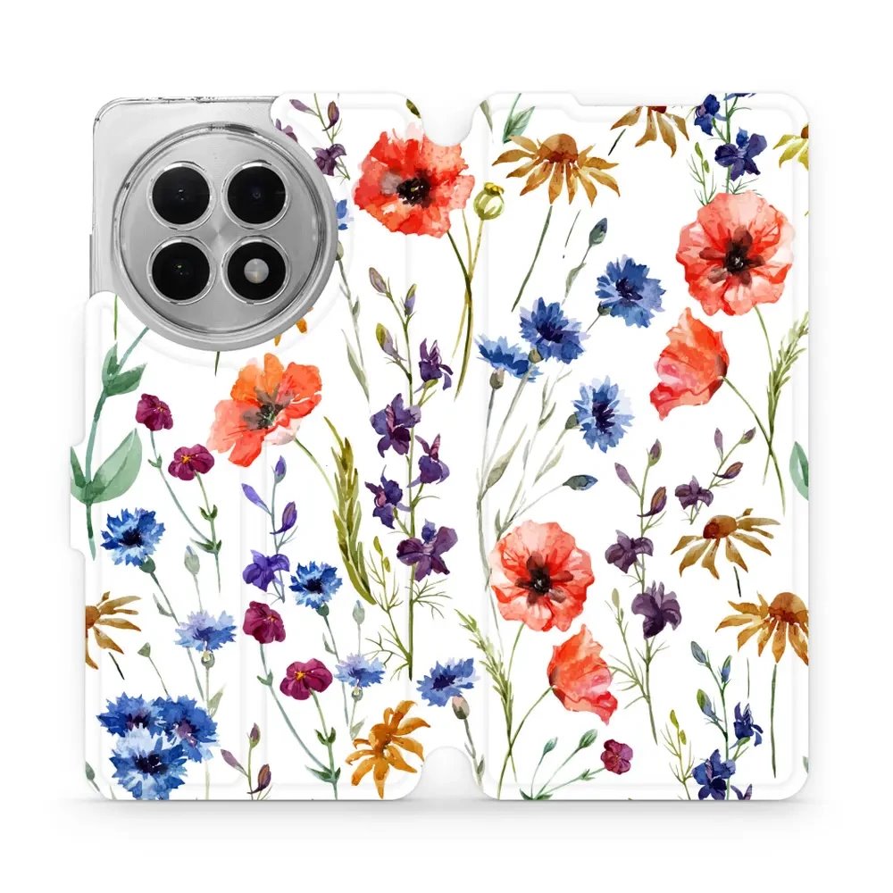 Flipové pouzdro Mobiwear - OnePlus 13R - MP04S Luční kvítí