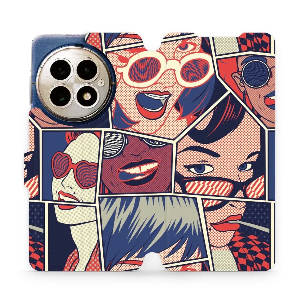Flipové pouzdro Mobiwear - OnePlus 13 - VP18P Komiks