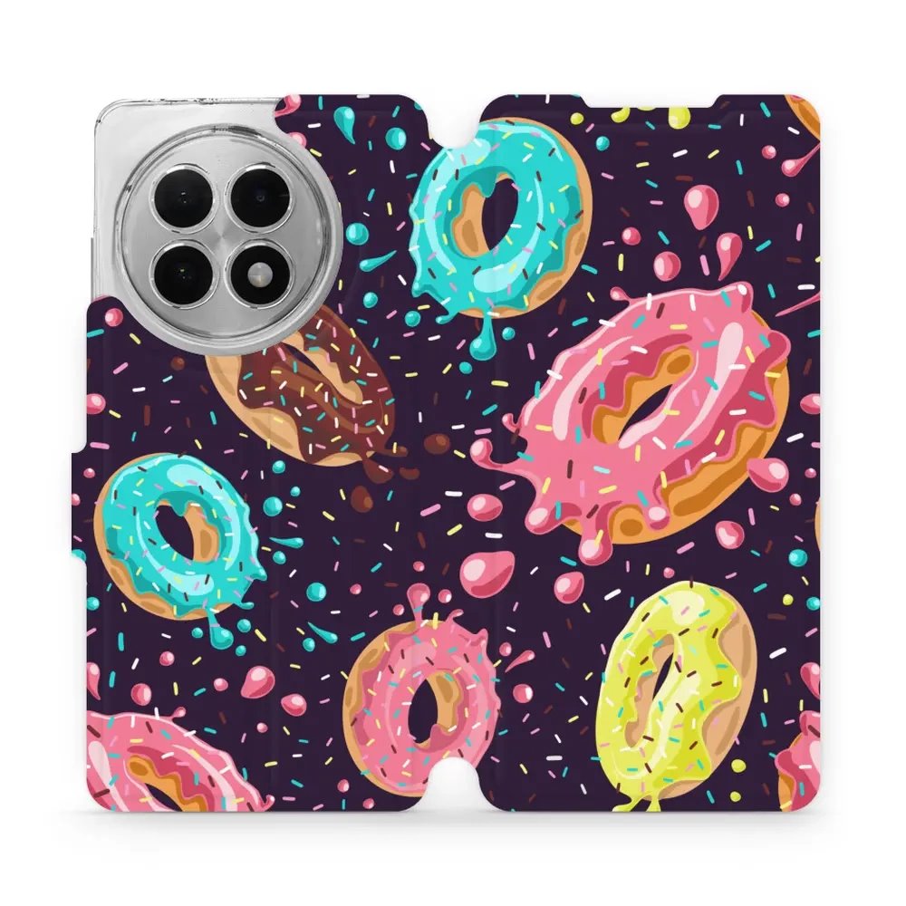Flipové pouzdro Mobiwear - OnePlus 13R - VP19S Donutky