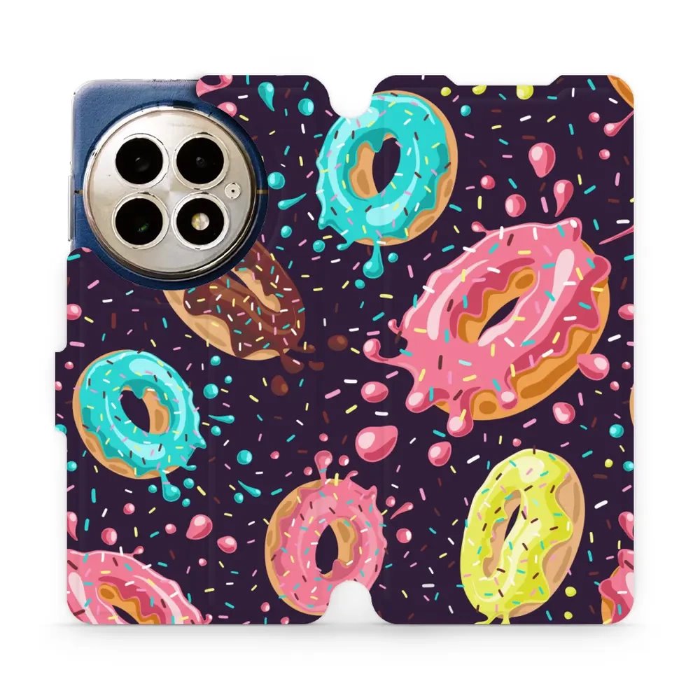 Flipové pouzdro Mobiwear - OnePlus 13 - VP19S Donutky