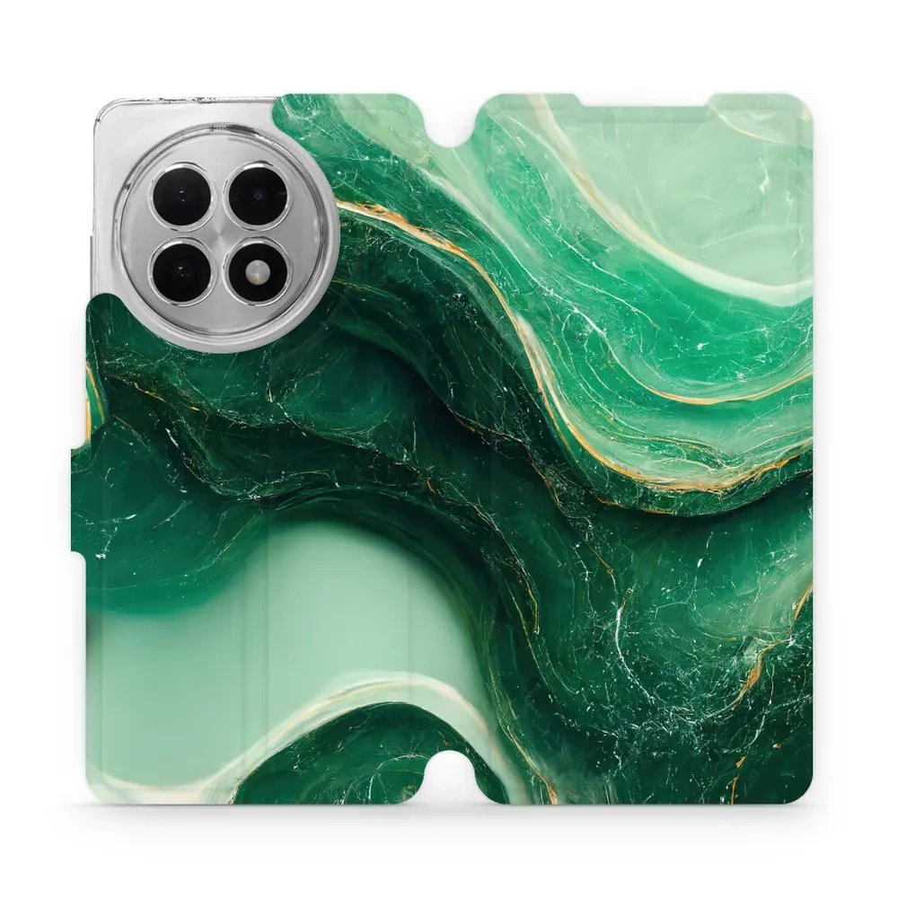 Flipové pouzdro Mobiwear - OnePlus 13R - VP38S Zelený mramor
