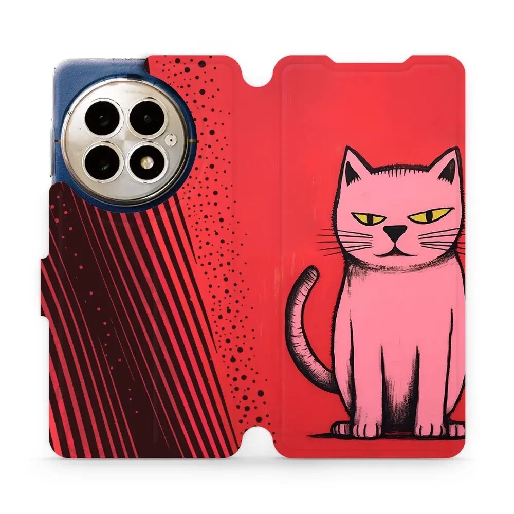 Flipové pouzdro Mobiwear - OnePlus 13 - VP54S Kocourek