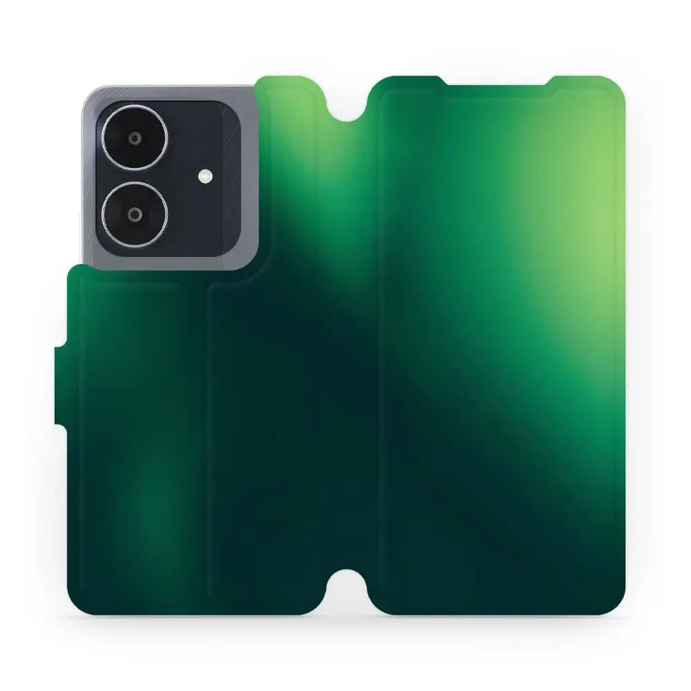 Flipové pouzdro Mobiwear - Realme Note 60 - VP61S Zelený odstín