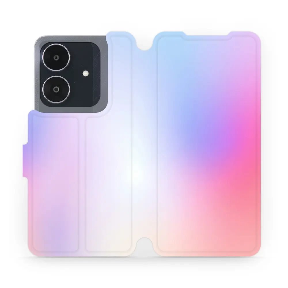 Flipové pouzdro Mobiwear - Realme Note 60 - VP65S Nachový odstín
