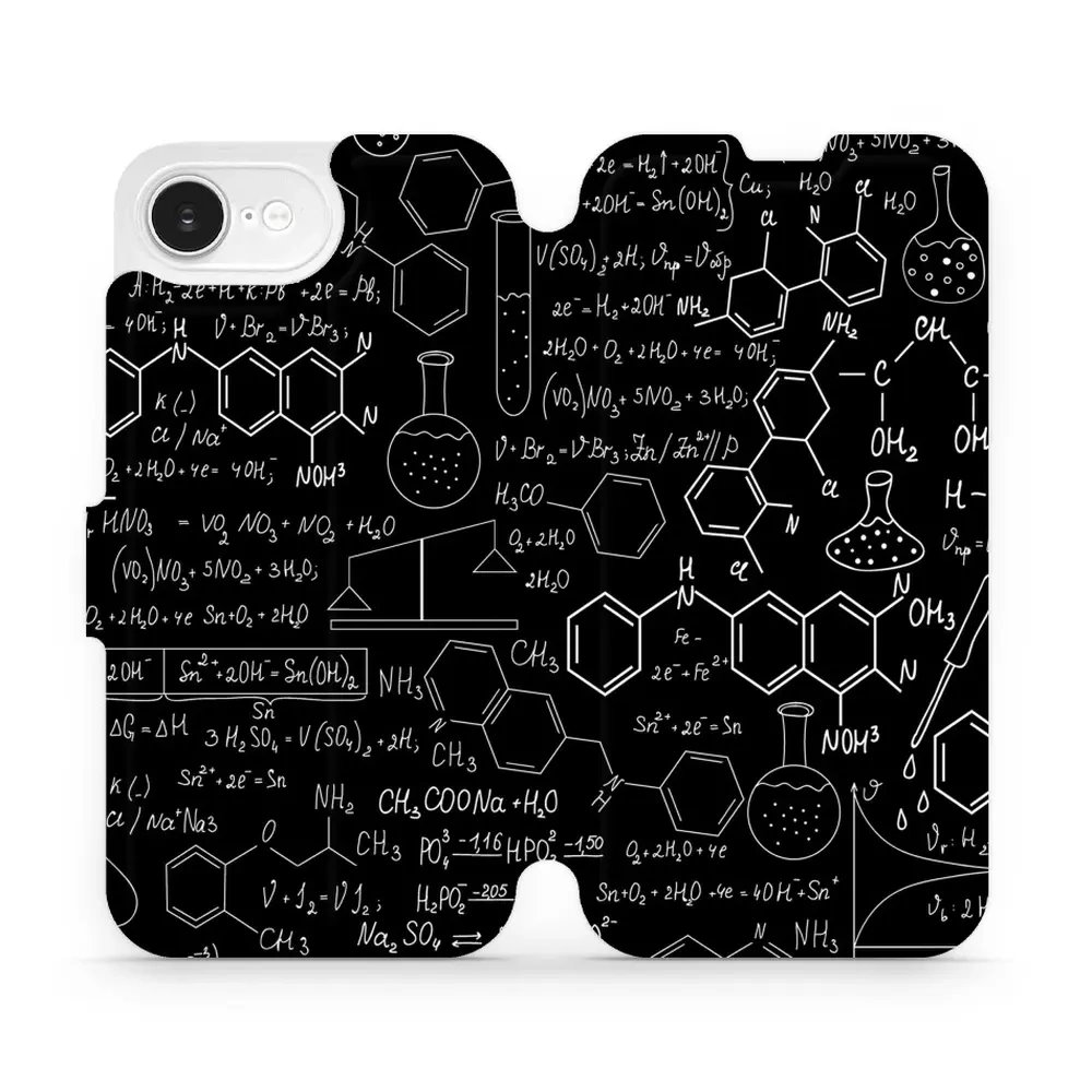Flipové pouzdro Mobiwear - Apple iPhone 16e / iPhone 17e - V060P Vzorečky
