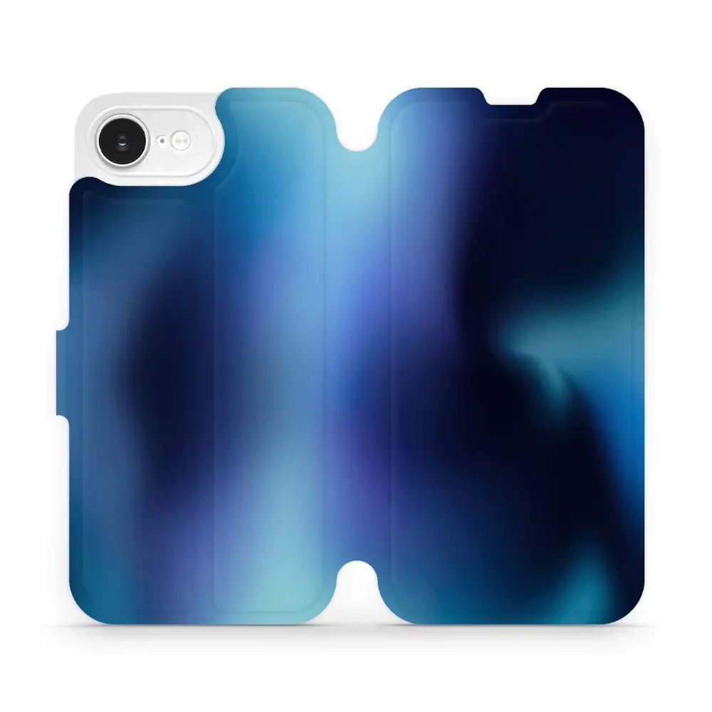Flipové pouzdro Mobiwear - Apple iPhone 16e / iPhone 17e - VP68S Modrý odstín