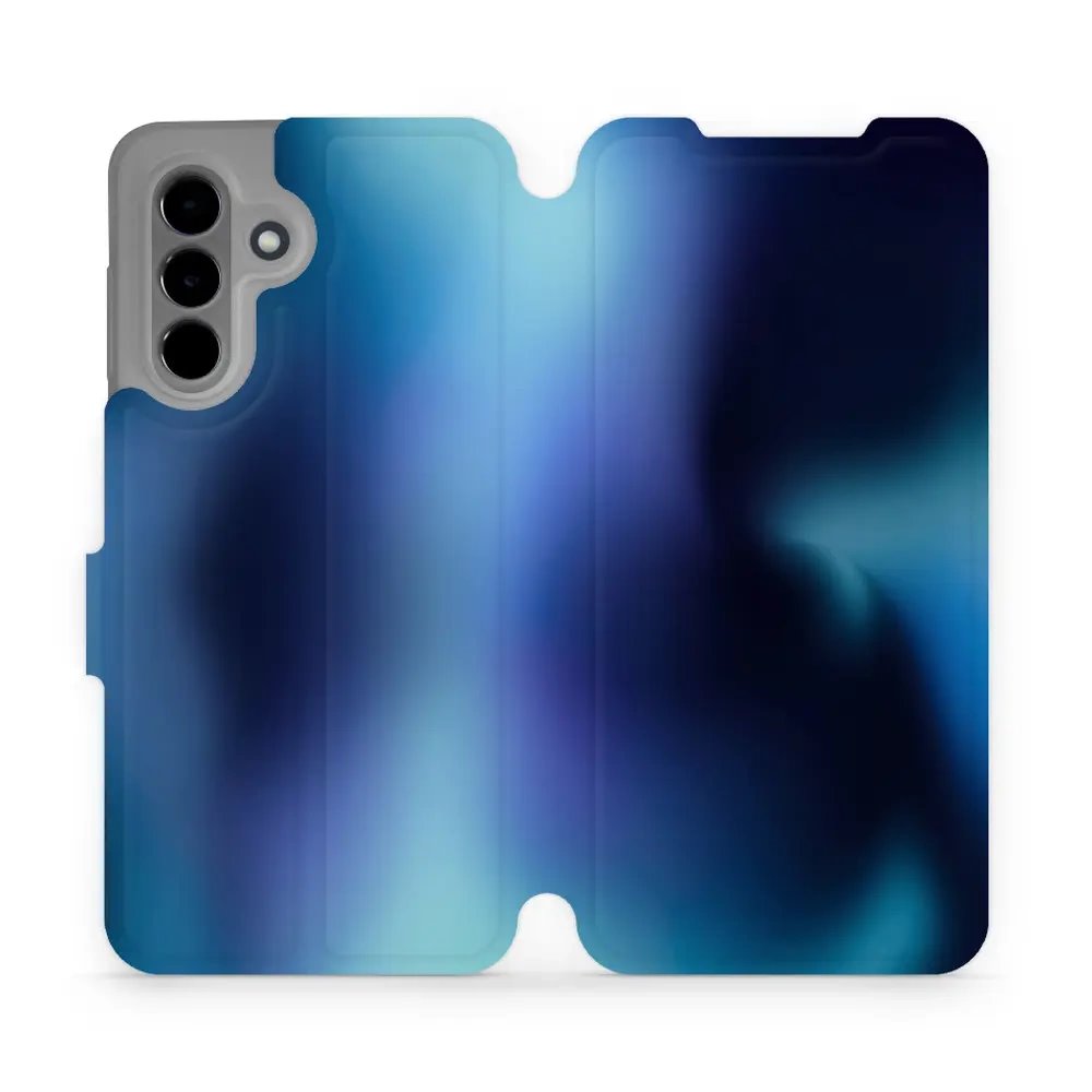 Flipové pouzdro Mobiwear - Samsung Galaxy A36 5G - VP68S Modrý odstín - VÝPRODEJ
