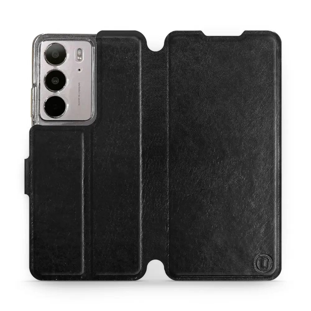Flipové pouzdro Mobiwear - Realme C75 - Černé a šedé
