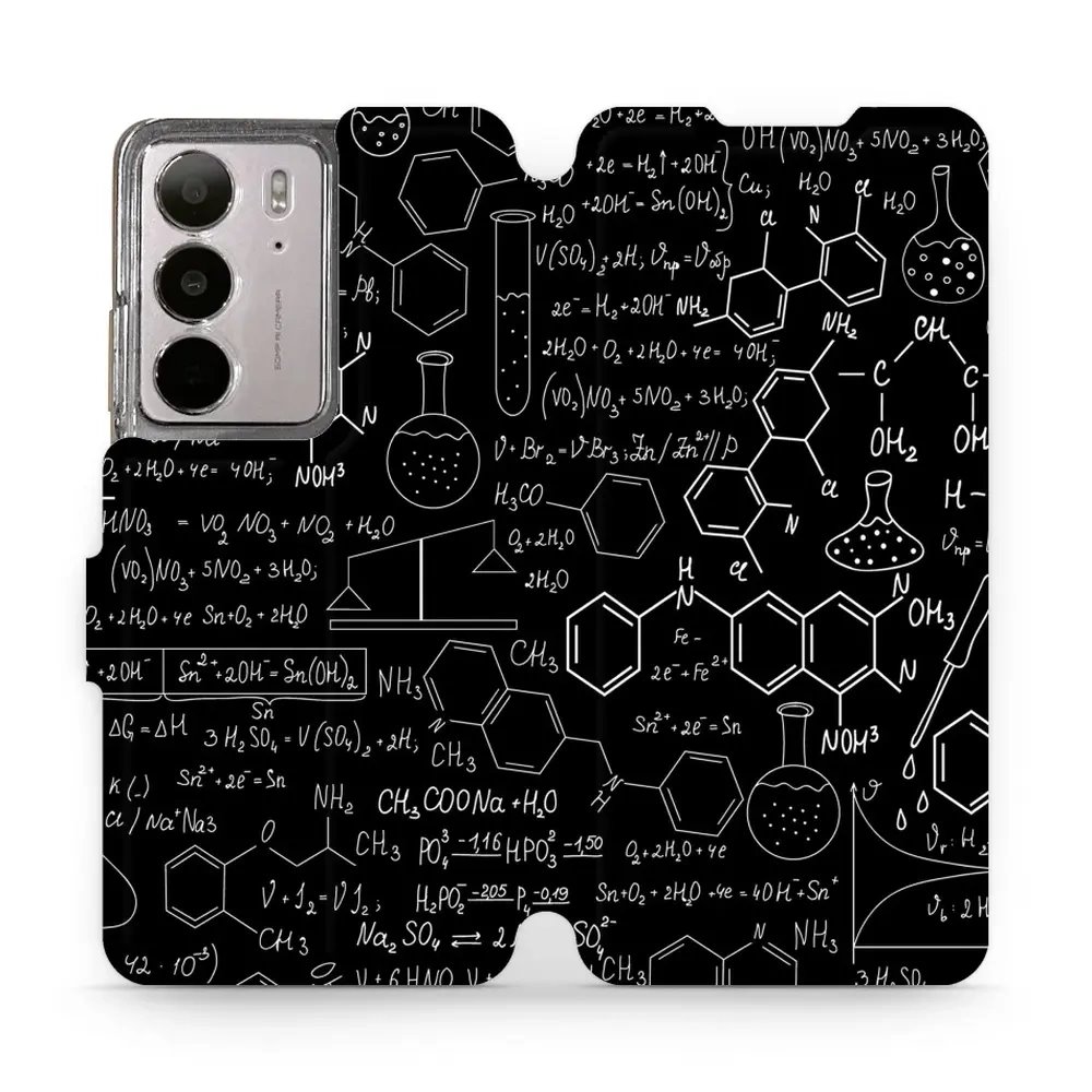 Flipové pouzdro Mobiwear - Realme C75 - V060P Vzorečky