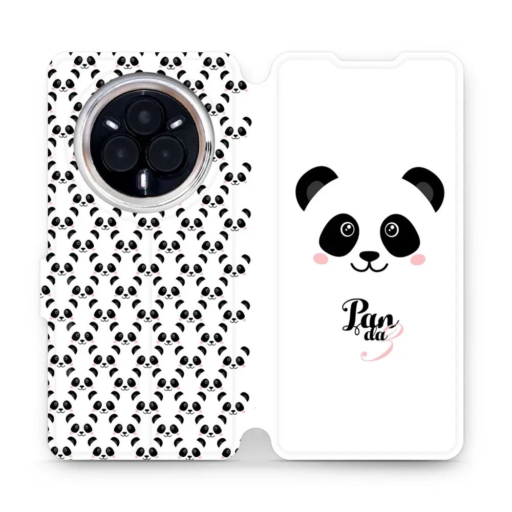 Flipové pouzdro Mobiwear - Realme 14 Pro 5G - M030P Panda Amálka