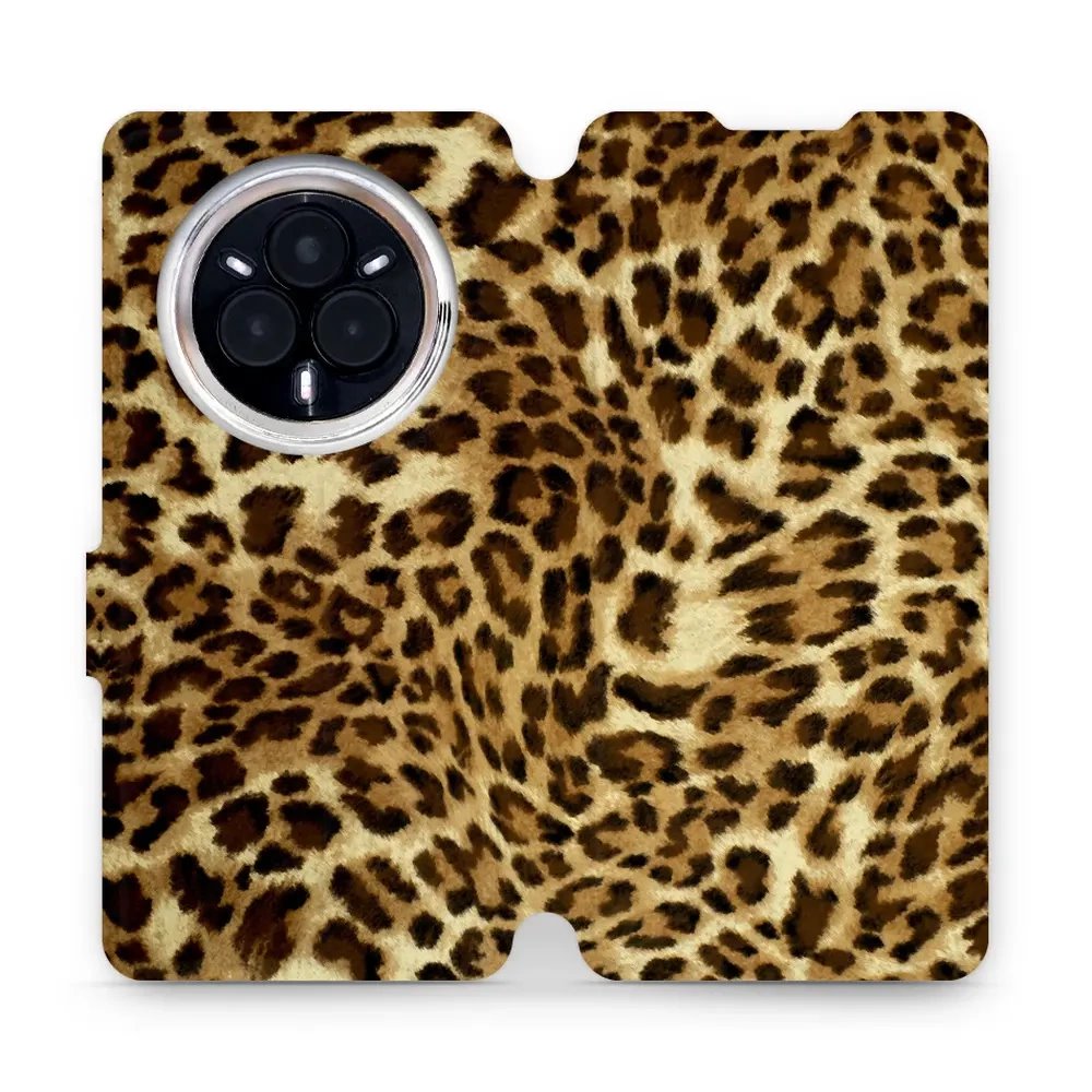 Flipové pouzdro Mobiwear - Realme 14 Pro 5G - VA33P Leopardí vzor