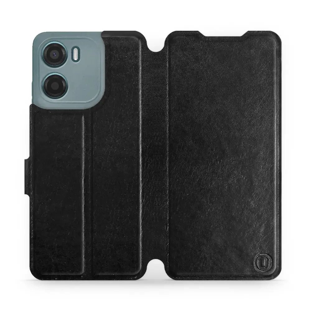 Flipové pouzdro Mobiwear - Motorola Moto G05 - Černé a šedé