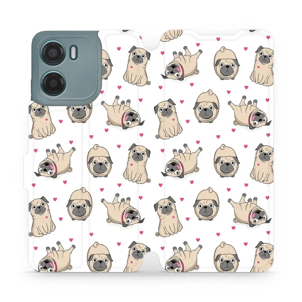 Flipové pouzdro Mobiwear - Motorola Moto G05 - M097P Mopsíci