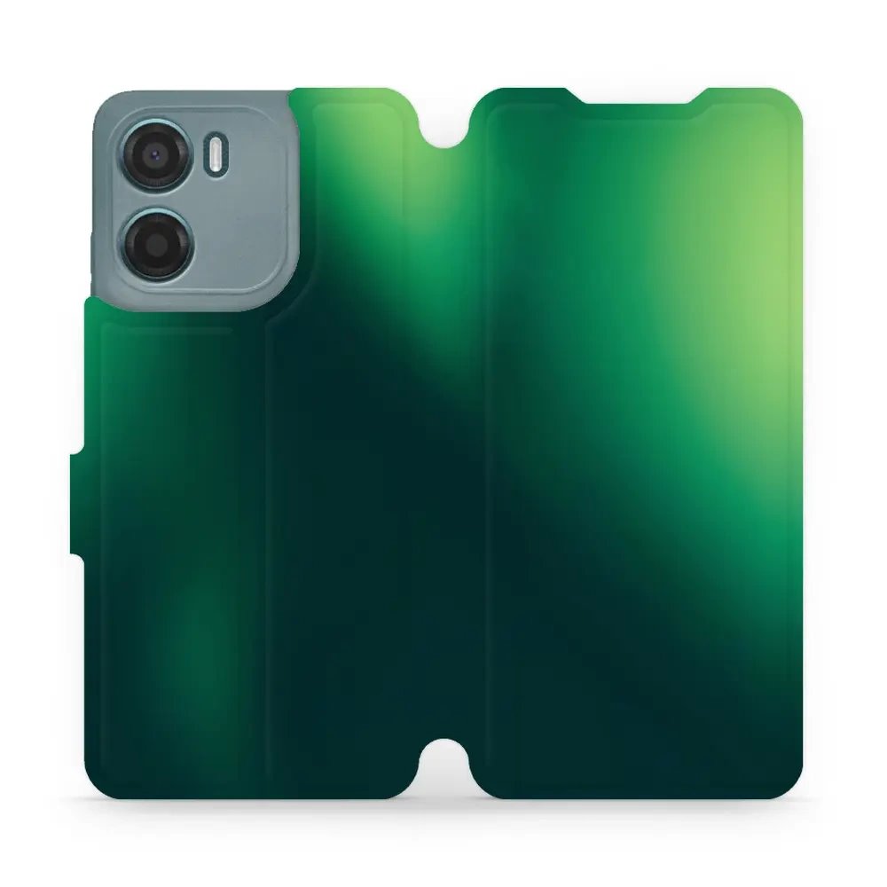 Flipové pouzdro Mobiwear - Motorola Moto G05 - VP61S Zelený odstín