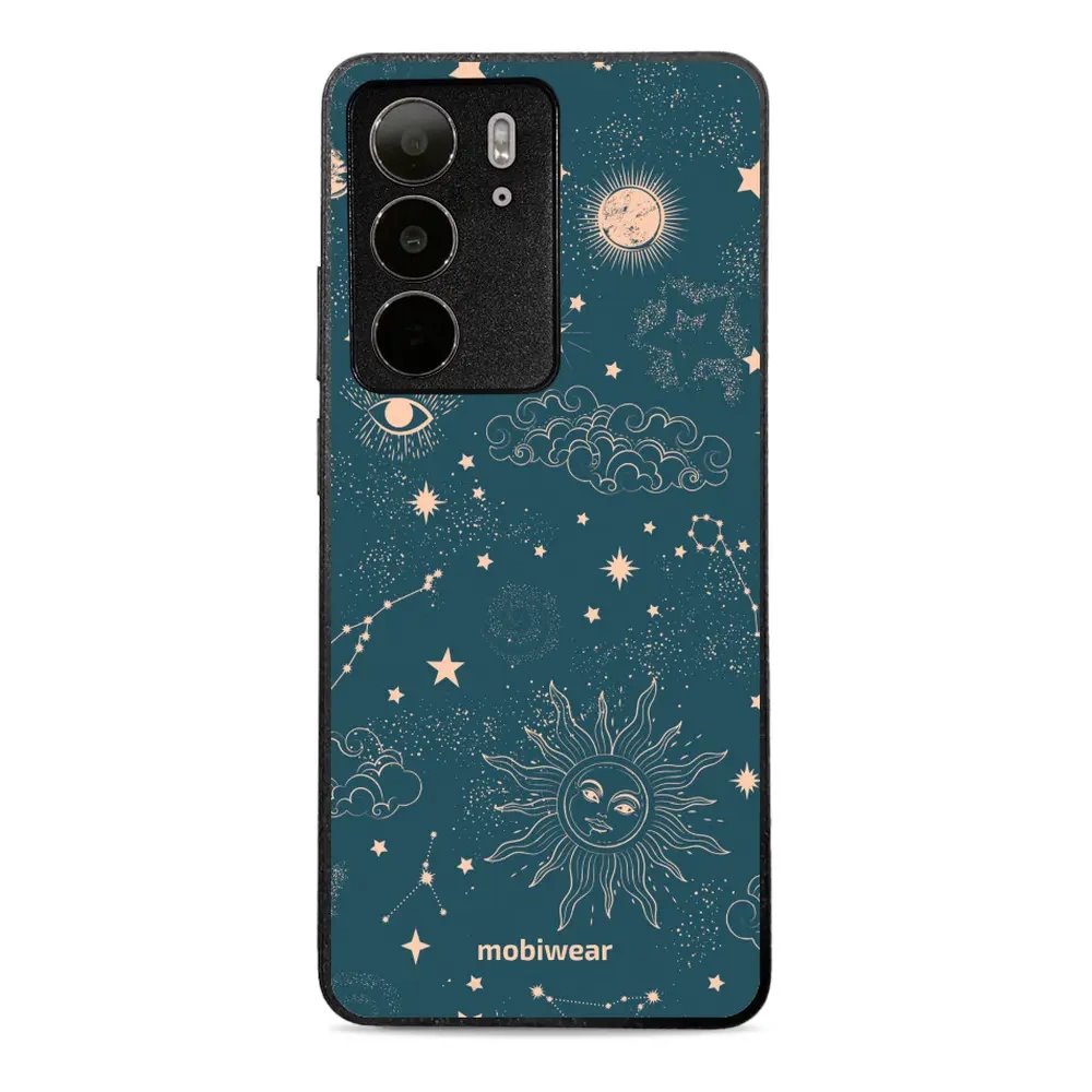 Lesklý kryt Mobiwear Glossy - Realme C75 - G047G - Magický vesmír