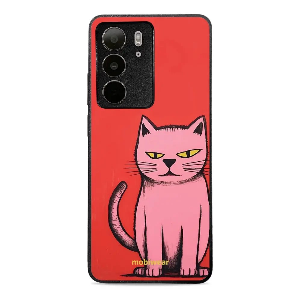Lesklý kryt Mobiwear Glossy - Realme C75 - G054G Kocourek