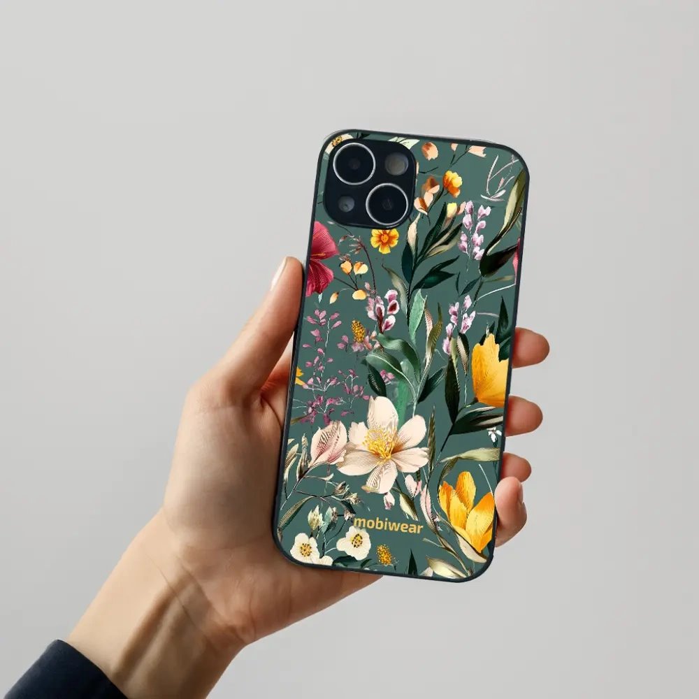 Lesklý kryt na mobil Honor 600 Lite - Mobiwear Glossy GP71G, na zelené louce