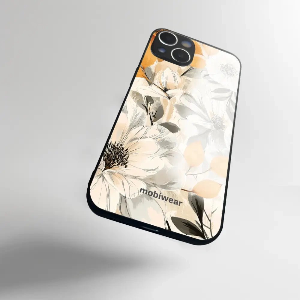 Lesklý kryt na mobil Samsung Galaxy Z Fold7 - Mobiwear Glossy GP75G, podzimní květy