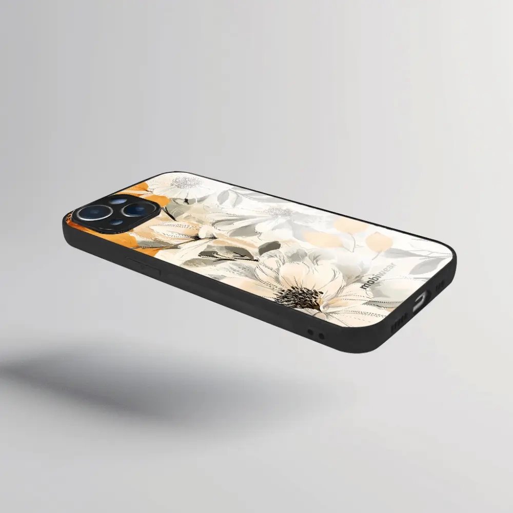 Lesklý kryt na mobil Samsung Galaxy Z Fold7 - Mobiwear Glossy GP75G, podzimní květy