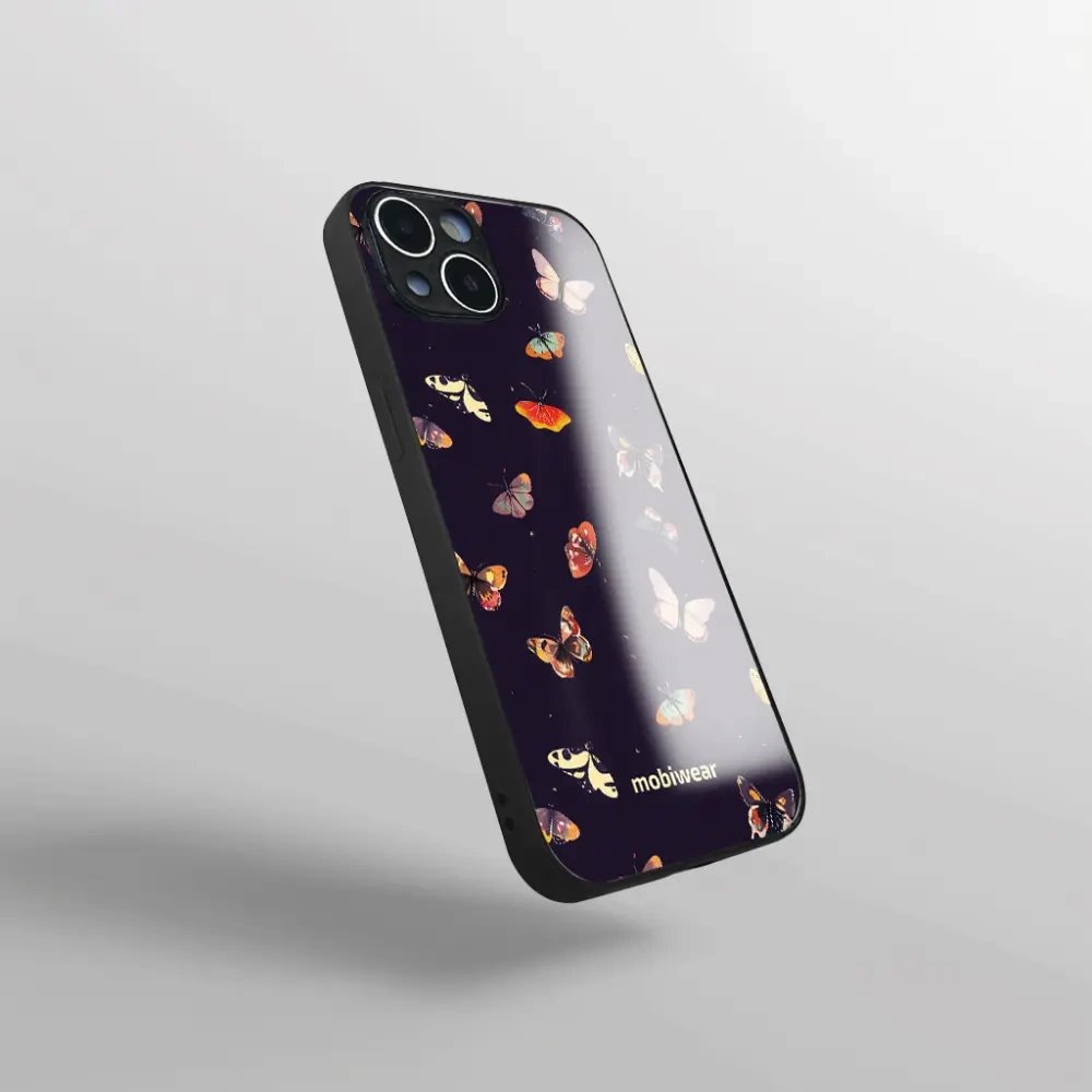 Lesklý kryt na mobil Honor 600 Lite - Mobiwear Glossy GP78G, barevní motýlci