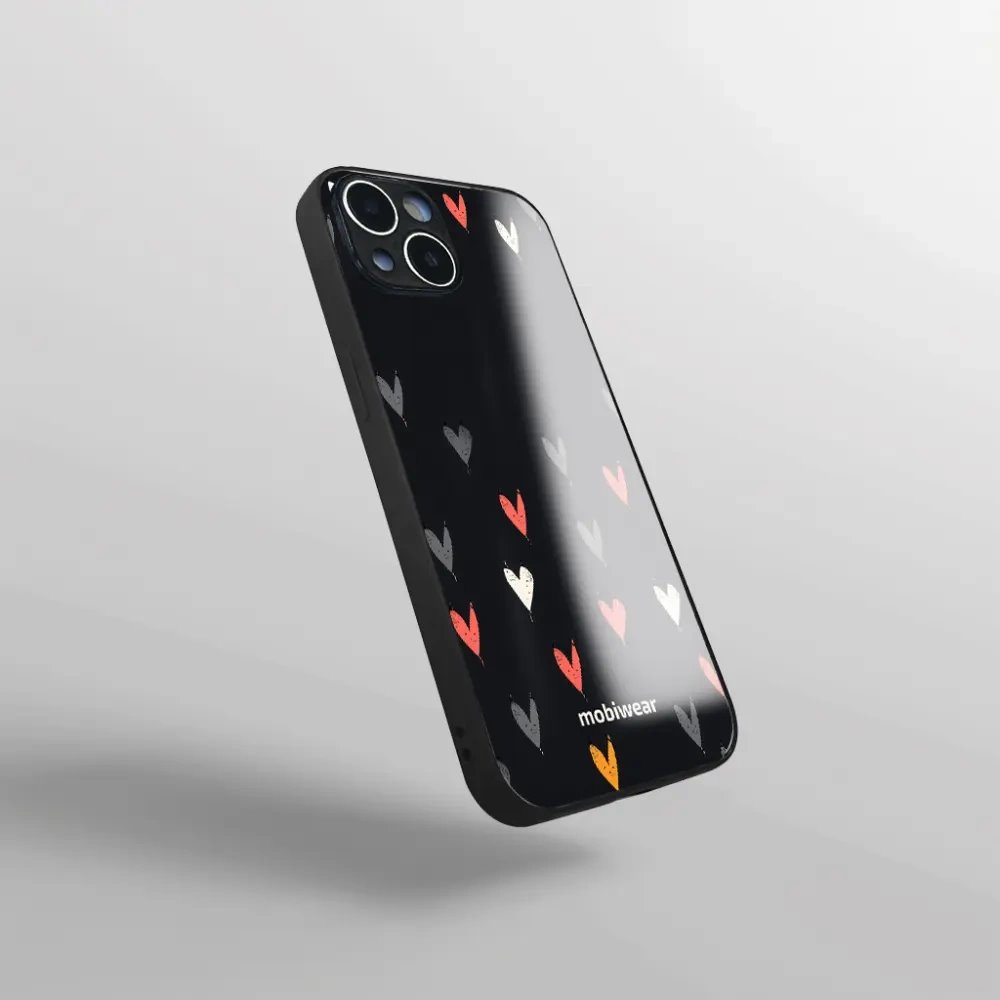 Lesklý kryt na mobil Samsung Galaxy Z Fold7 - Mobiwear Glossy GP79G, srdíčka