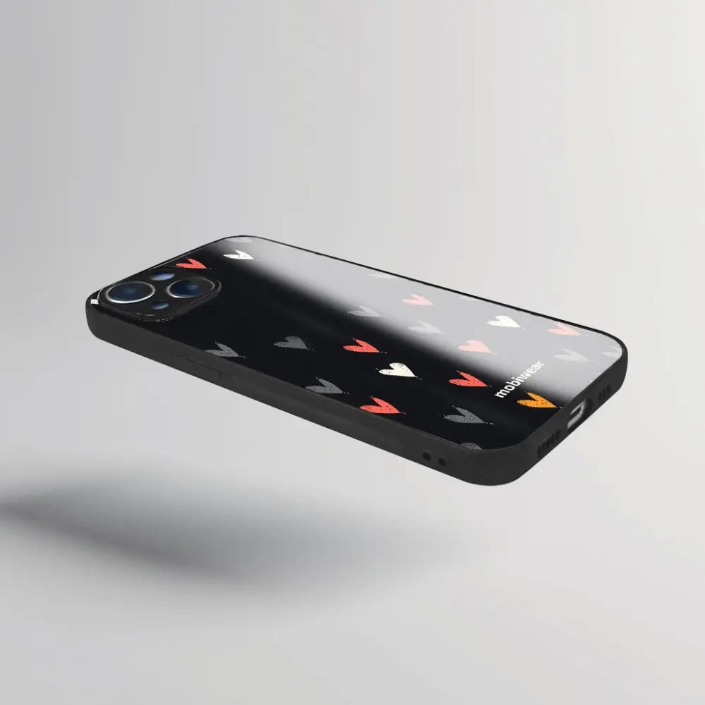 Lesklý kryt na mobil Samsung Galaxy Z Fold7 - Mobiwear Glossy GP79G, srdíčka