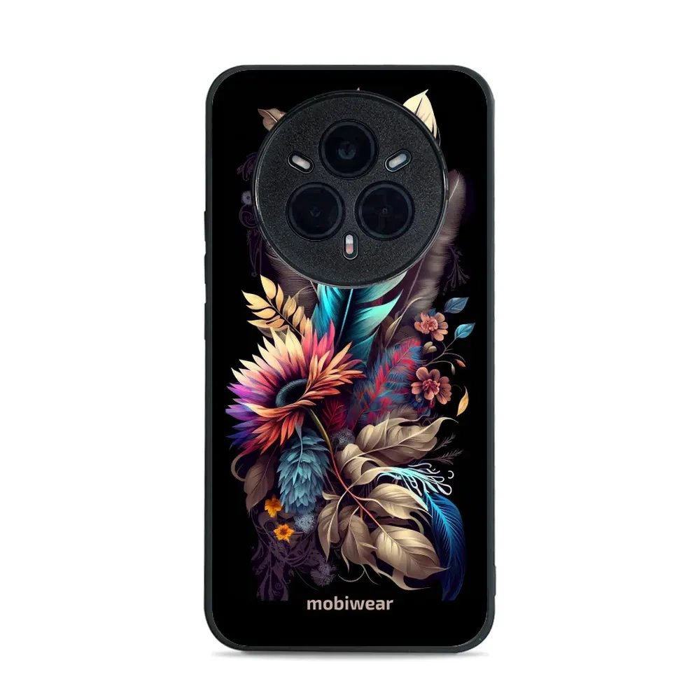 Lesklý kryt Mobiwear Glossy - Realme 14 Pro 5G - G011G Kytice s pírkem