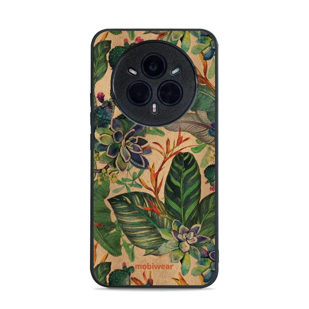 Lesklý kryt Mobiwear Glossy - Realme 14 Pro 5G - G036G - Sukulenty