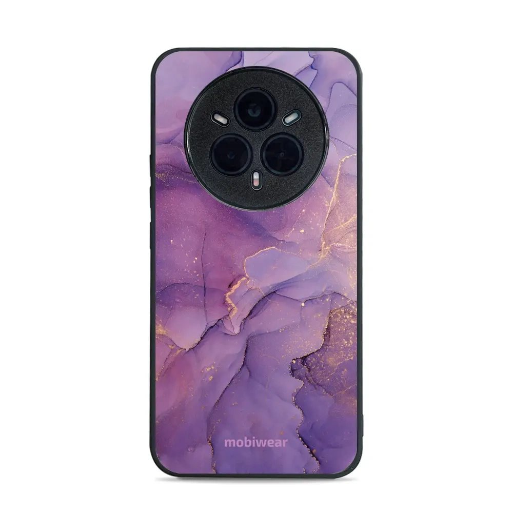 Lesklý kryt Mobiwear Glossy - Realme 14 Pro 5G - G050G - Fialový mramor