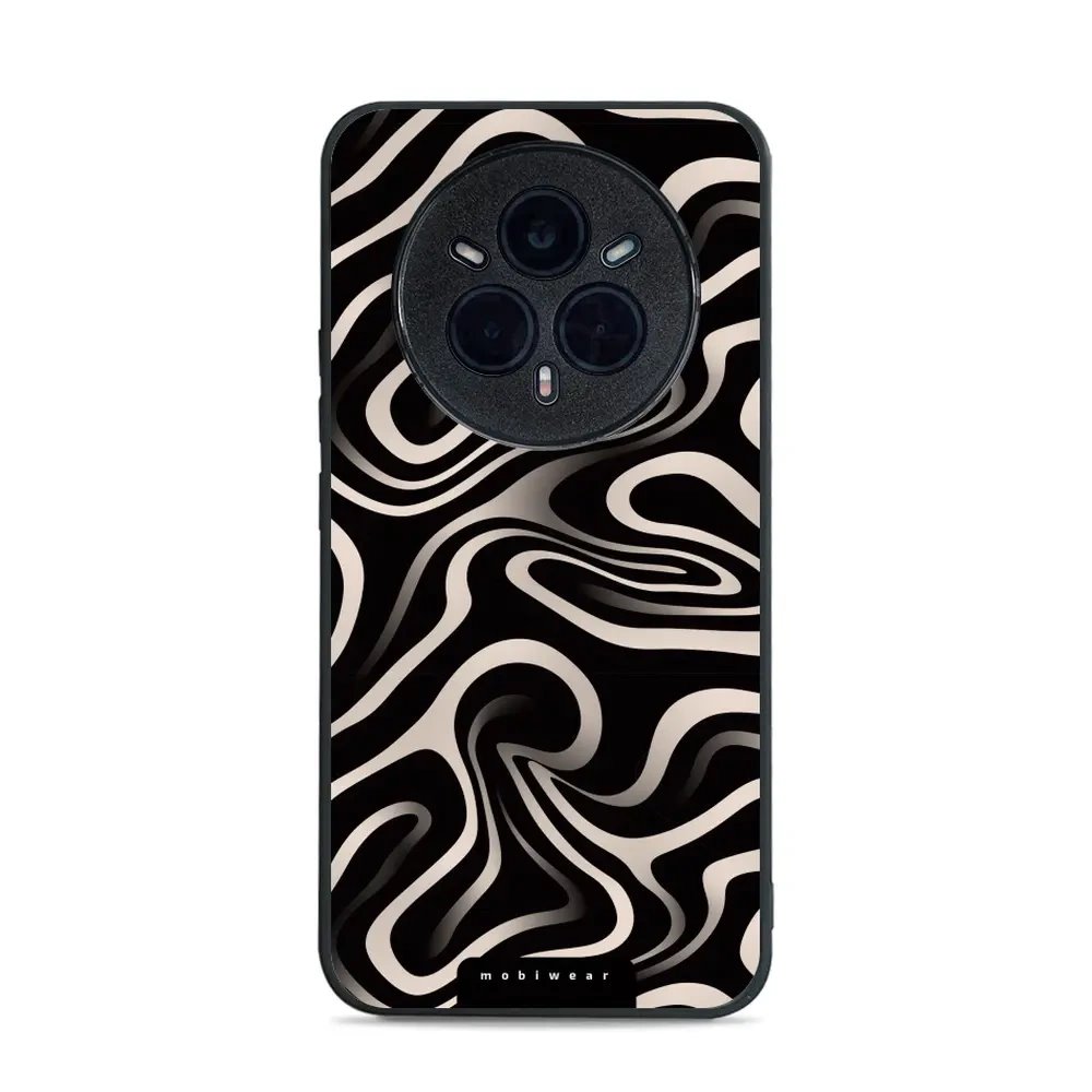 Lesklý kryt Mobiwear Glossy - Realme 14 Pro 5G - GA63G Vlnky a linky
