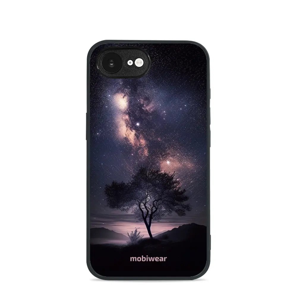 Lesklý kryt Mobiwear Glossy - Apple iPhone 16e / iPhone 17e - G005G Strom s galaxií