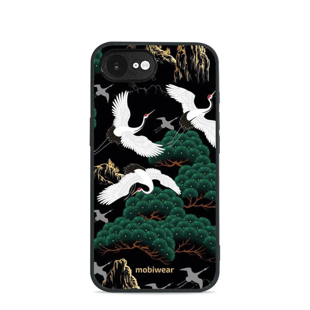 Lesklý kryt Mobiwear Glossy - Apple iPhone 16e / iPhone 17e - G042G - Jeřábi