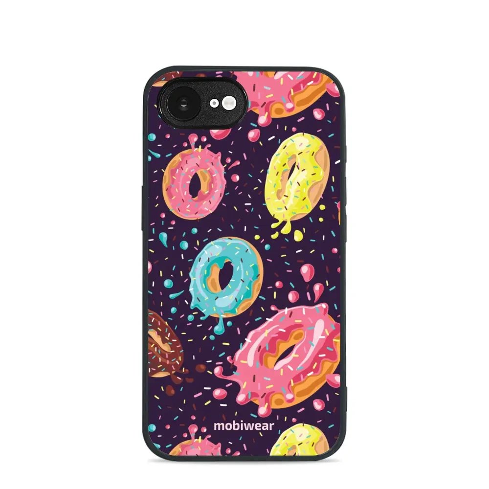 Lesklý kryt Mobiwear Glossy - Apple iPhone 16e / iPhone 17e - G046G - Donutky