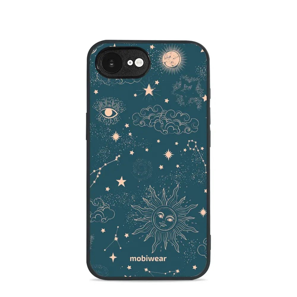 Lesklý kryt Mobiwear Glossy - Apple iPhone 16e / iPhone 17e - G047G - Magický vesmír