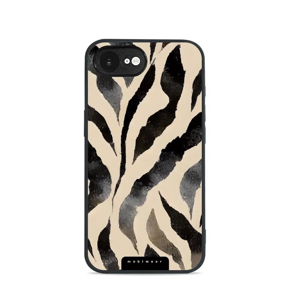 Lesklý kryt Mobiwear Glossy - Apple iPhone 16e / iPhone 17e - GA53G Zebří