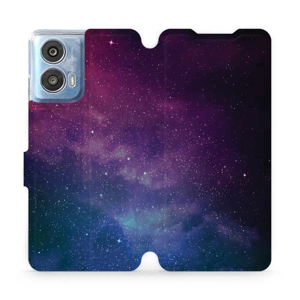 Flipové pouzdro Mobiwear - Motorola Moto G24 / Moto G04 - V147P Mlhovina