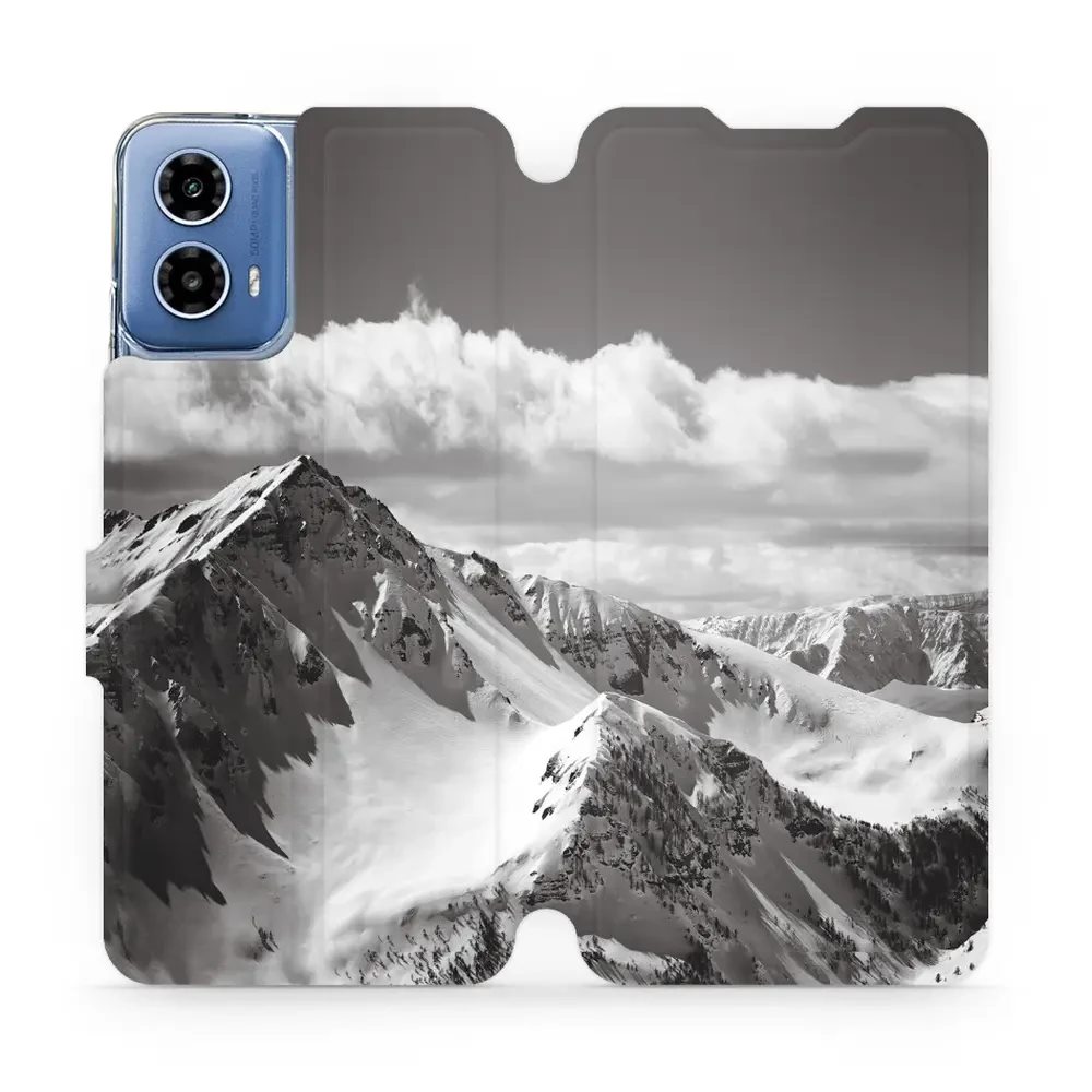 Flipové pouzdro Mobiwear - Motorola Moto G34 5G - M152P Velehory