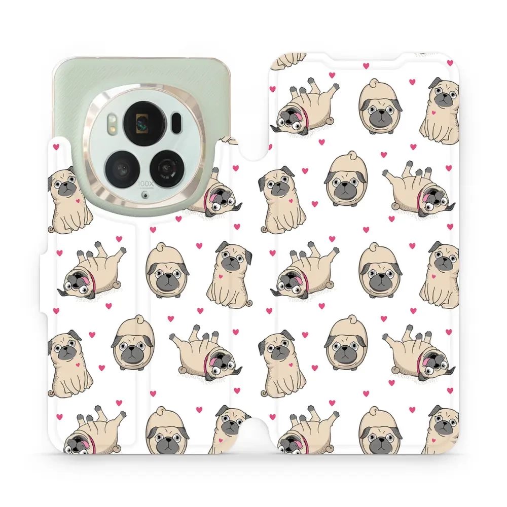 Flipové pouzdro Mobiwear - Honor Magic6 Pro - M097P Mopsíci