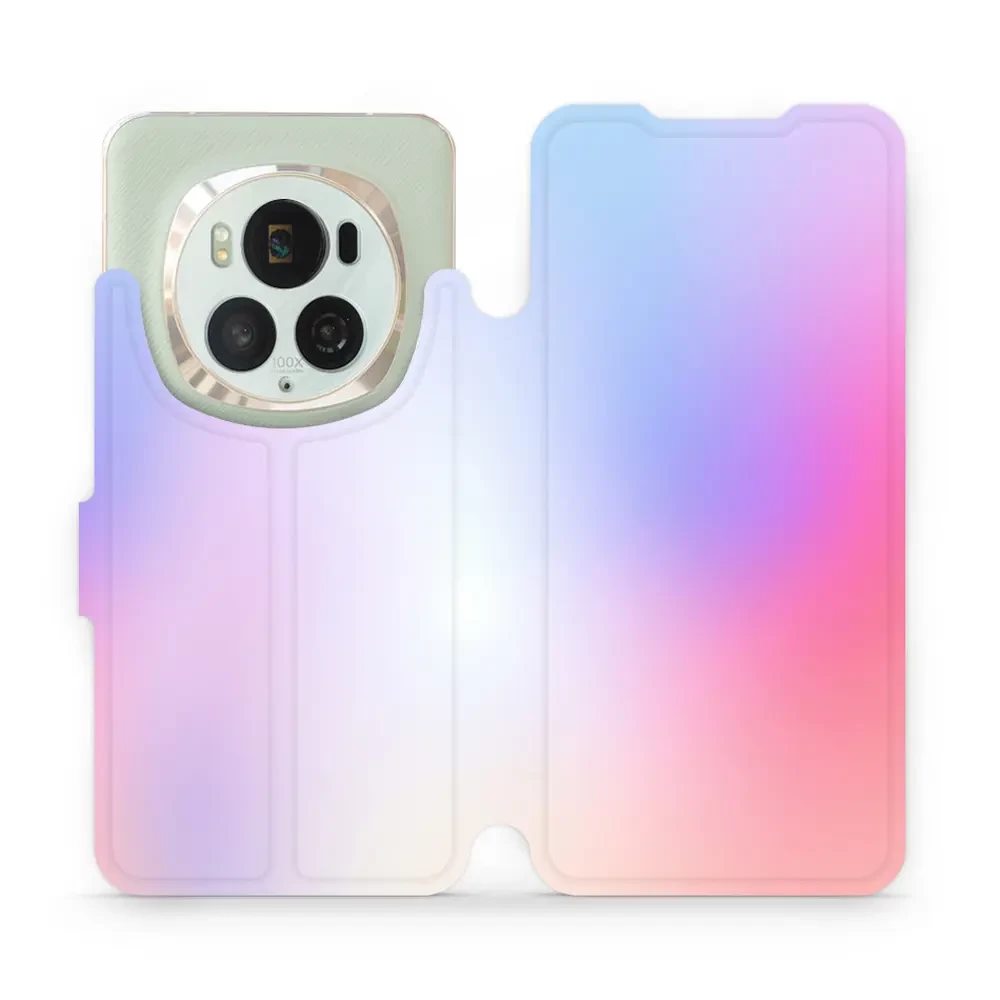 Flipové pouzdro Mobiwear - Honor Magic6 Pro - VP65S Nachový odstín