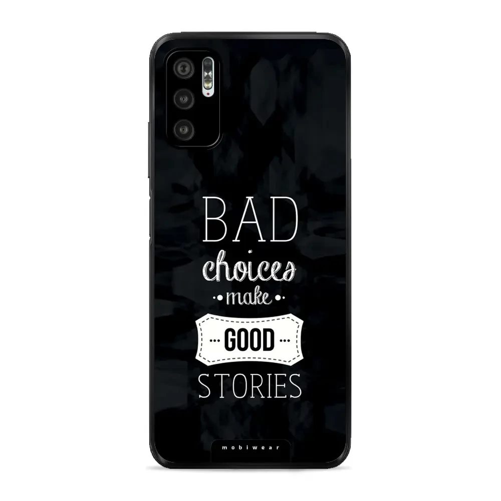 Lesklý kryt Mobiwear Glossy - Xiaomi Redmi Note 10 5G - G071G Good stories - VÝPRODEJ