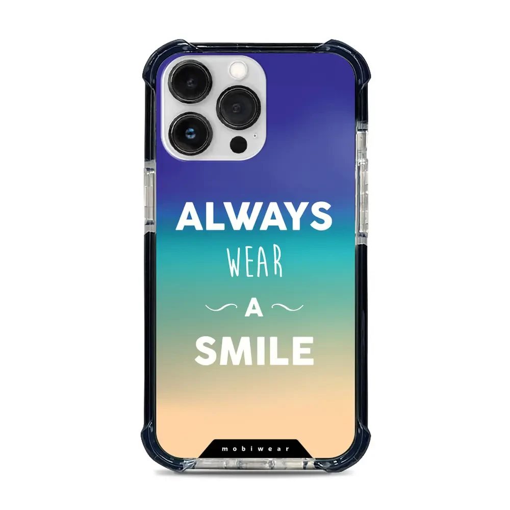 Odolný obal Mobiwear MagSafe Elite Bumper - Apple iPhone 13 Pro - D074D Smile - VÝPRODEJ