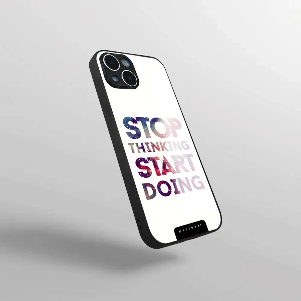 Lesklý kryt Mobiwear Glossy - Samsung Galaxy A22 5G - G078G Start doing - VÝPRODEJ