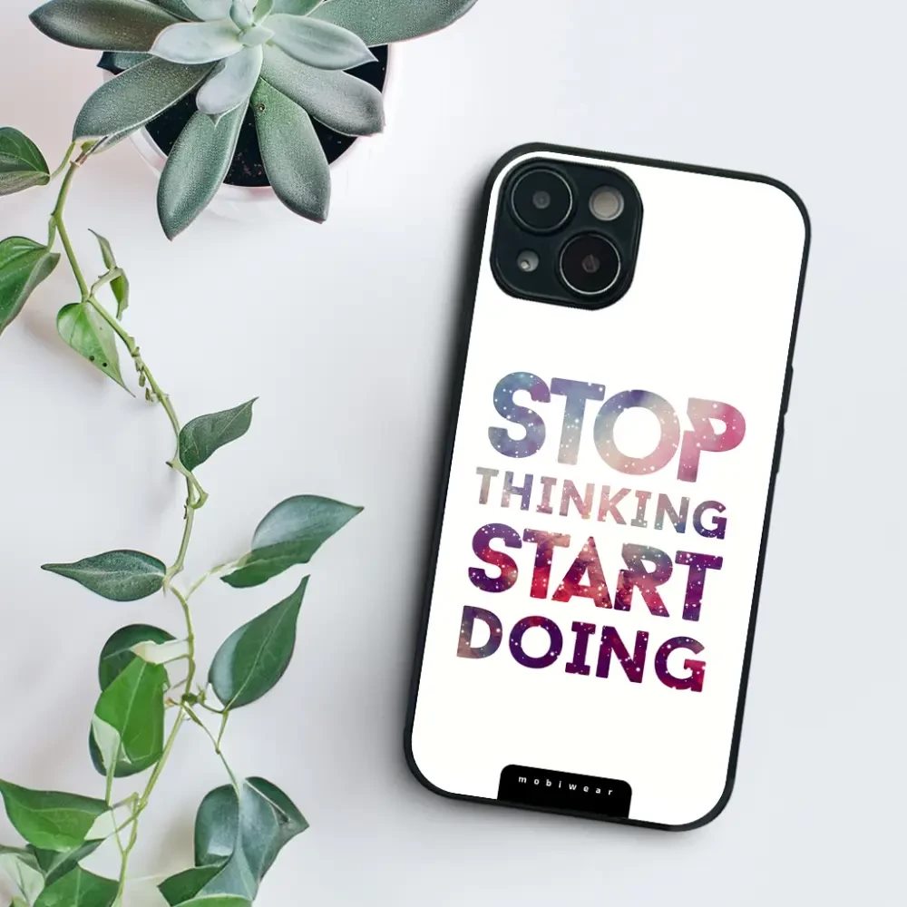Lesklý kryt Mobiwear Glossy - Samsung Galaxy A22 5G - G078G Start doing - VÝPRODEJ